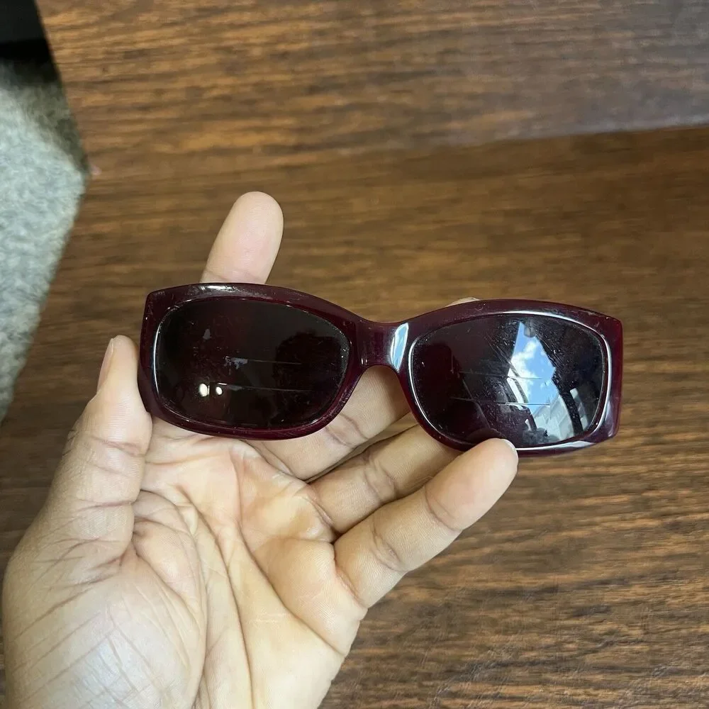 Ralph Lauren Sunglass Eyeglass Frames 54 16 130 Wine Red